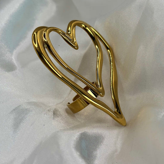 Bague Cœur XXL